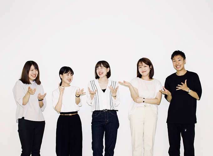 デザイナー集合オフショット