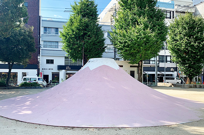 富士山滑り台単体