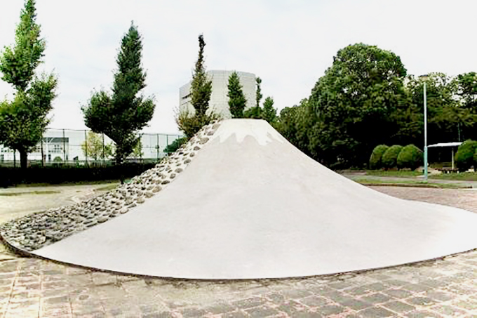 吹上公園の富士山滑り台