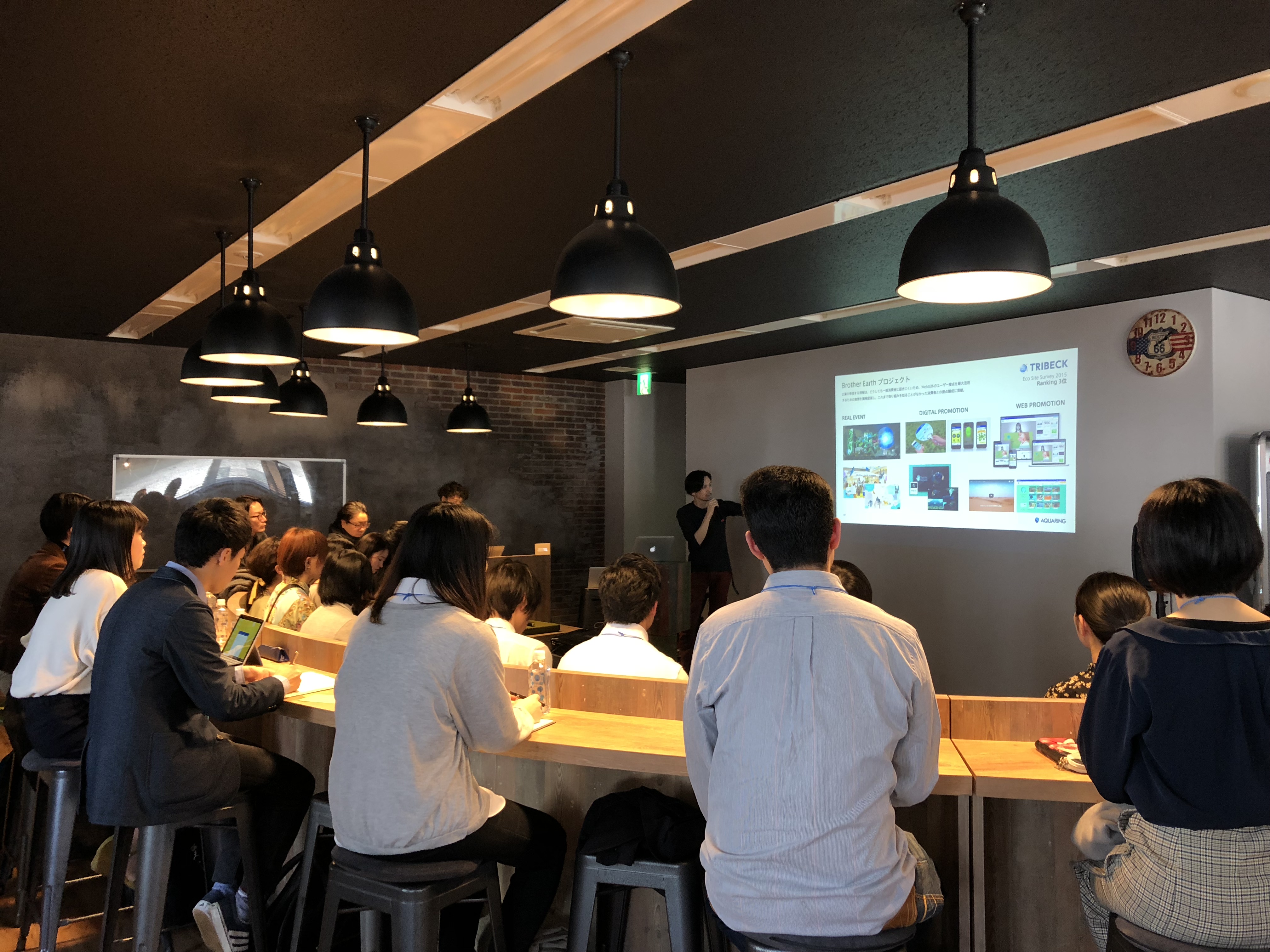 会社説明会の様子