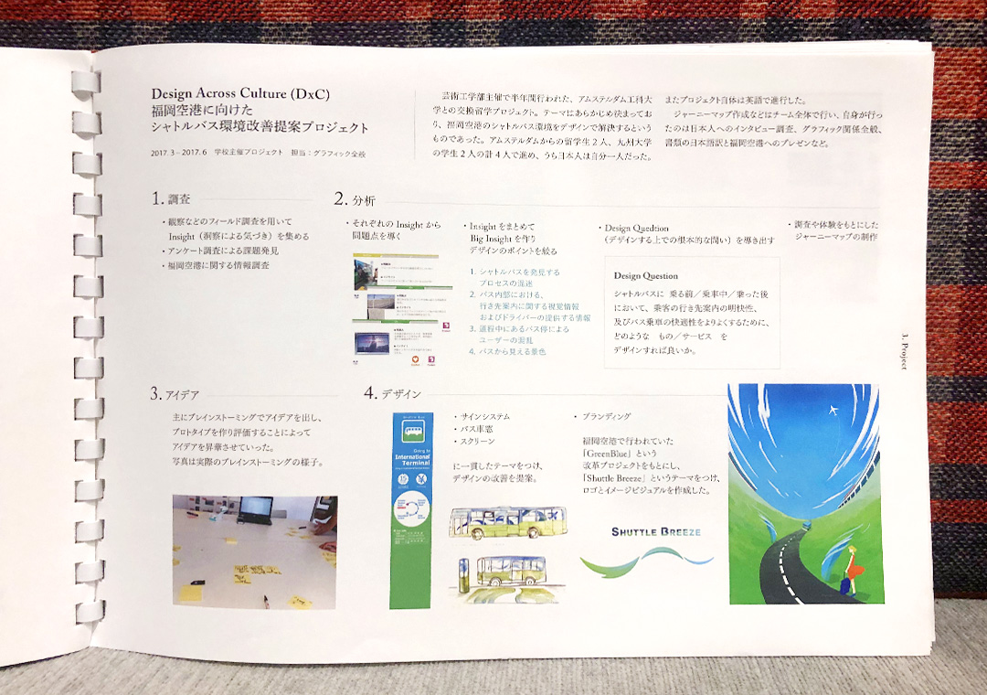 ポートフォリオの中身2